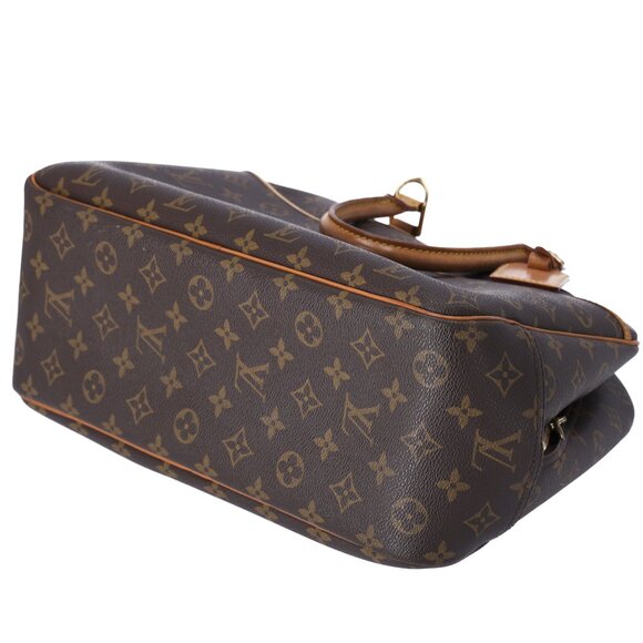 Louis Vuitton Deauville M47270 Top Zip Satchel Monogram Handbag Monogram Canvas - Picture 8 of 10